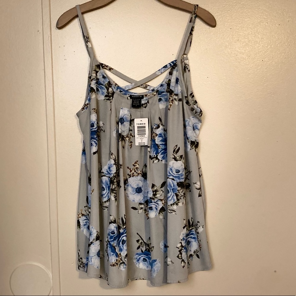 NWT Torrid floral cami